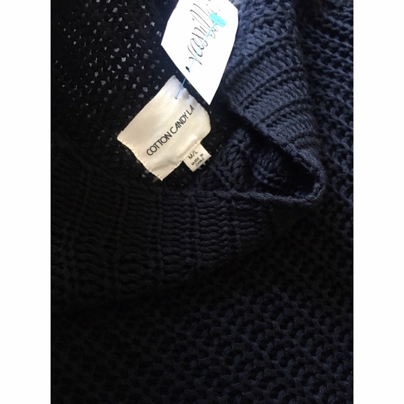 Black knitted L/S top - Picture 2 of 7